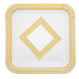 Piatti Greek Gold Square • Large • 8pz